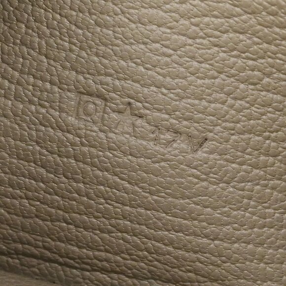 Hermes Gris Tourterelle Mysore Bearn Soufre Bifold Long Wallet - Picture 6 of 8